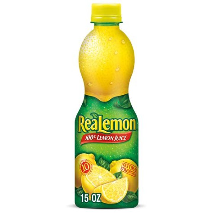 Is store bought lemon juice real?