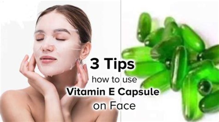 Is there any side effects of vitamin E capsule on face?