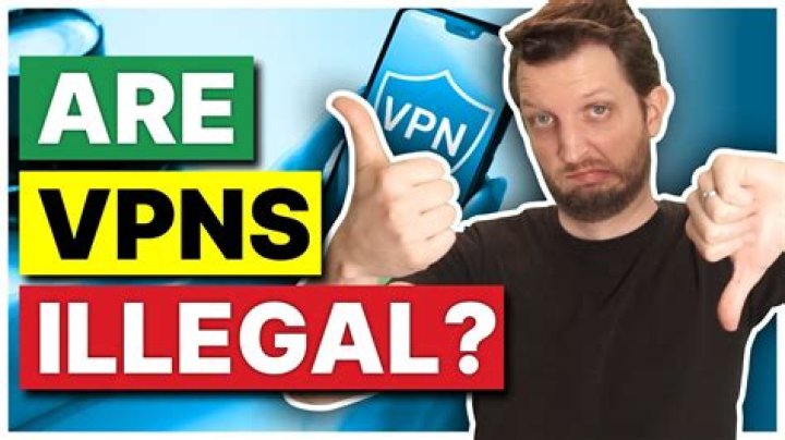 Is using a VPN illegal?