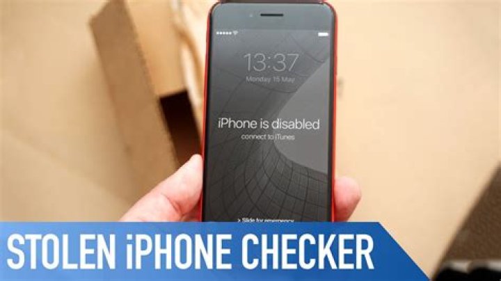Was sold a stolen iPhone?