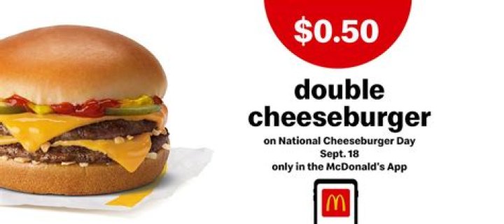 What's the difference between a McDonald's double cheeseburger and a McDouble?
