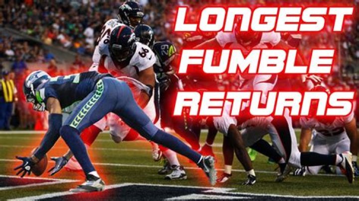 What's the longest fumble return?