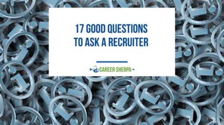 What are good questions to ask recruiters?