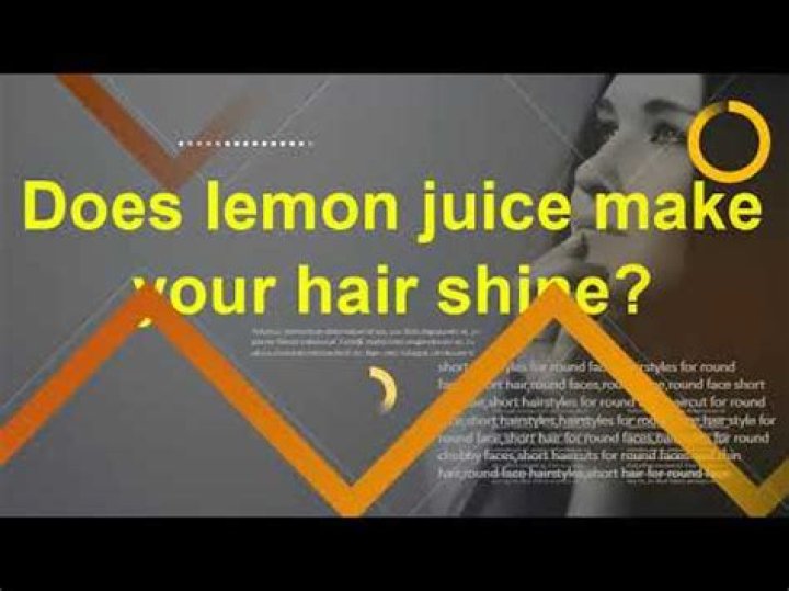 What are the side effects of lemon juice on hair?