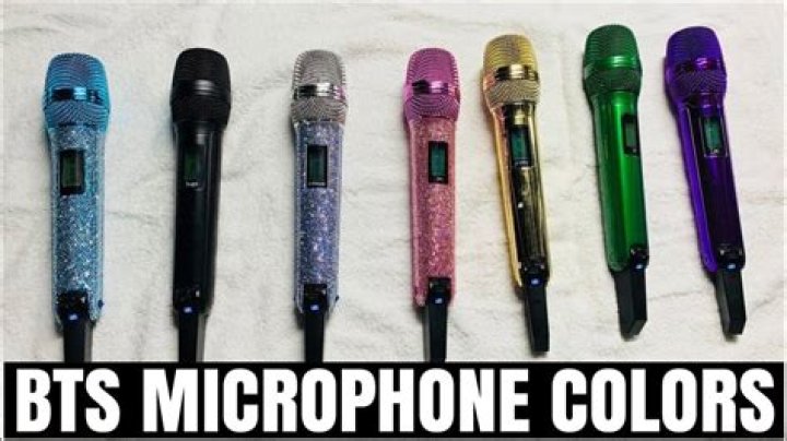 What brand MIC does BTS use?