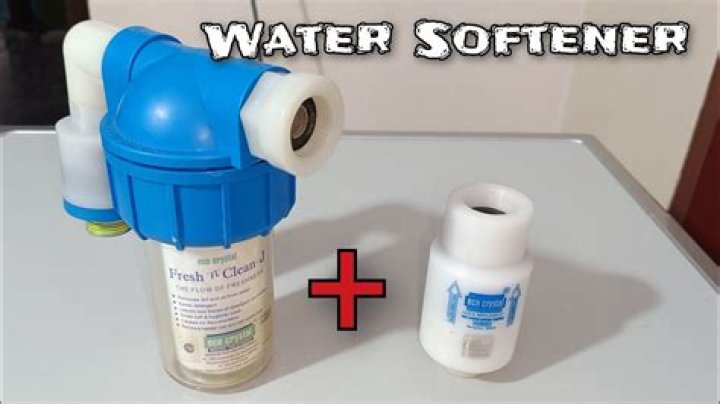 What can I use as a water softener in my washing machine?