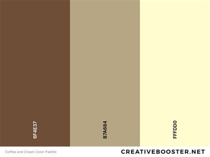 What color goes well with cream color?