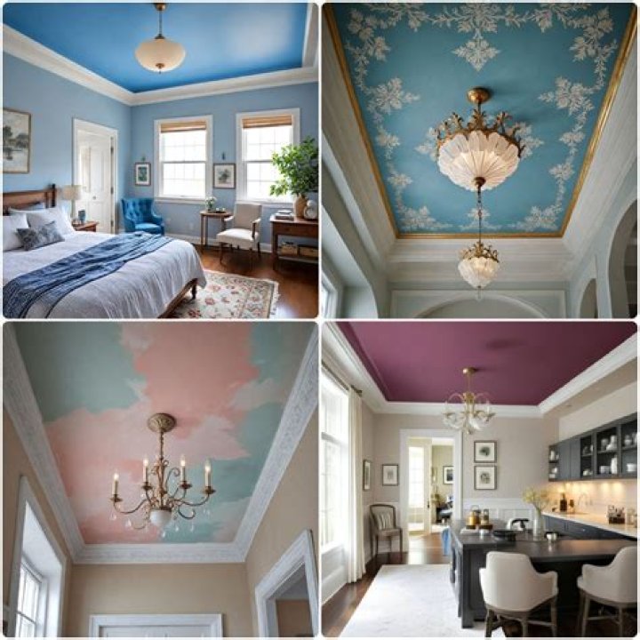 What color to paint the ceiling to make the room look bigger?