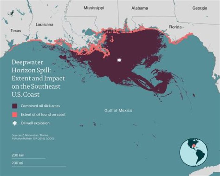 What company spilled oil California?