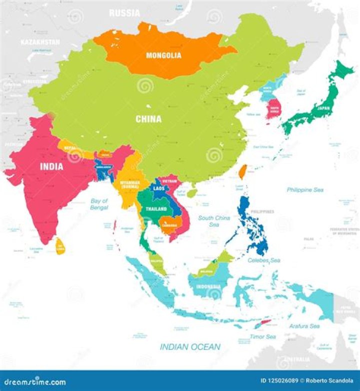 What countries are in East Asia?