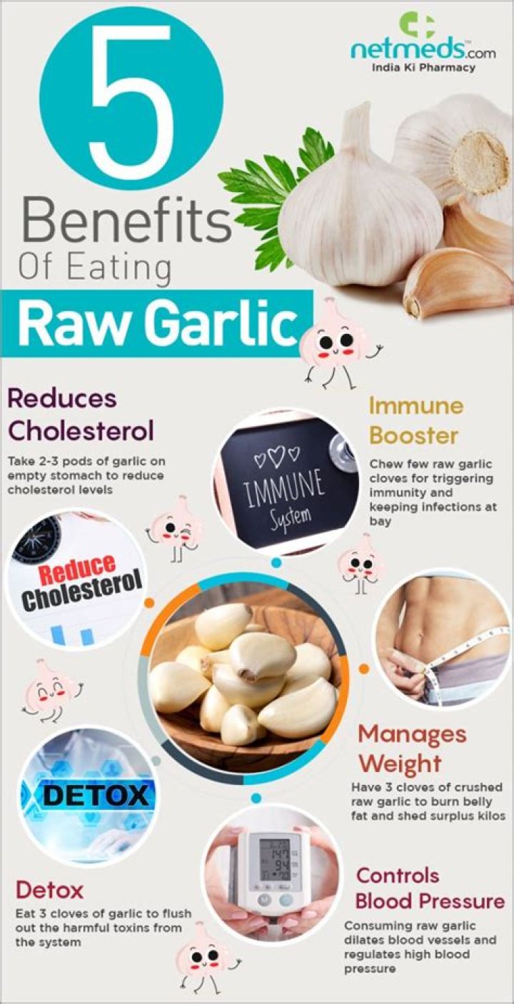 What does eating raw garlic do to your body?