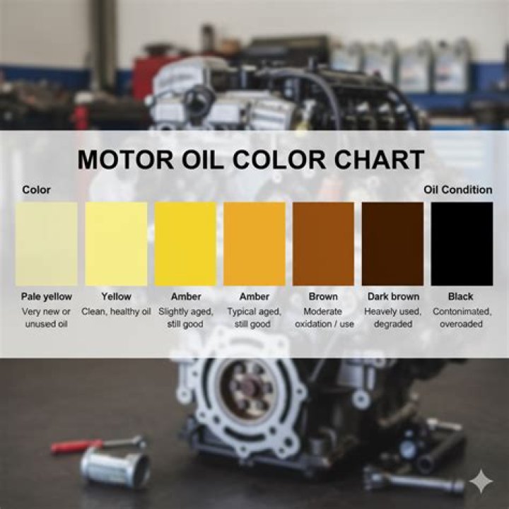 What does motor oil color mean?