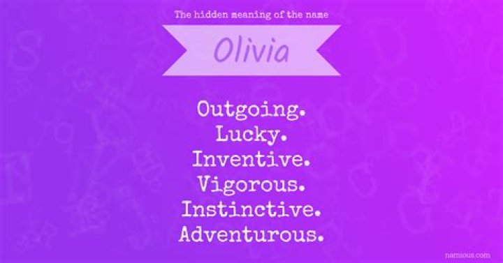 What does Olivia mean?