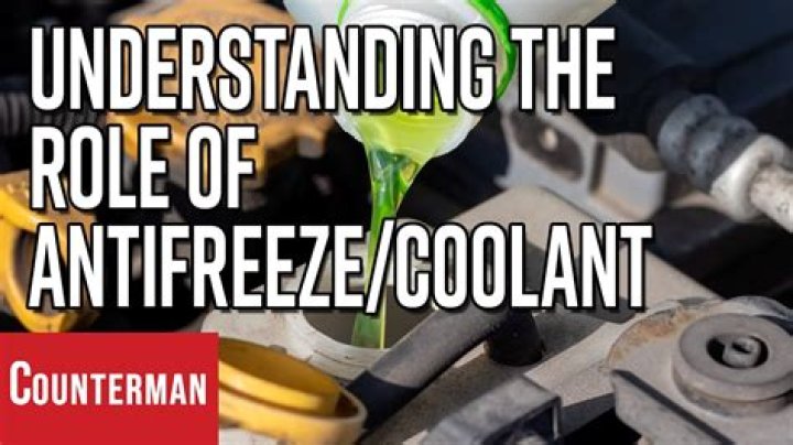What does rust colored antifreeze mean?