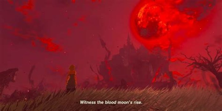 What does the Blood Moon do Botw?