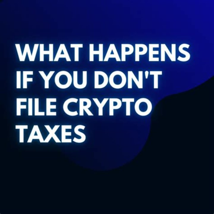 What happens if you dont pay crypto taxes?