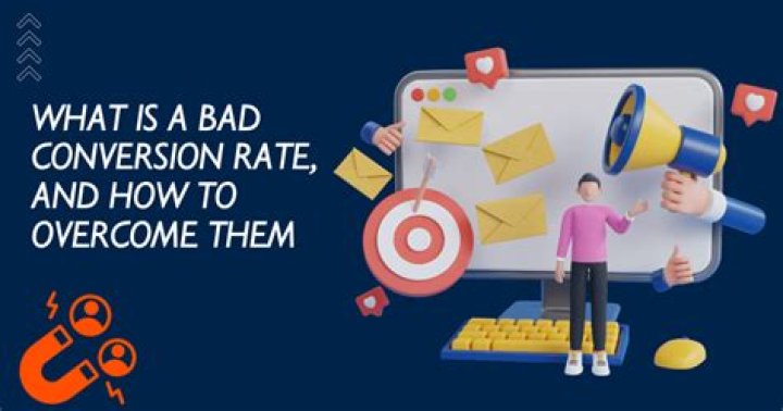 What is a bad conversion rate?