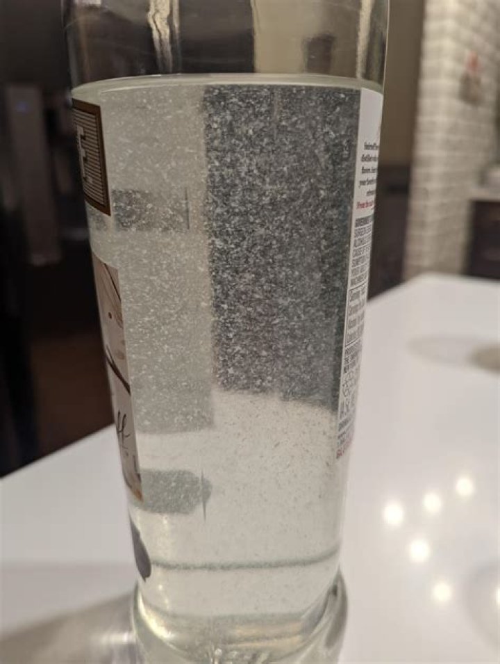 What is floating in my rum?