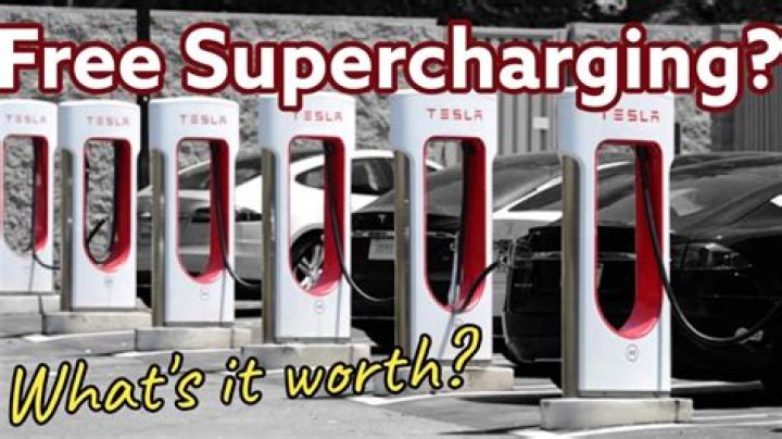 What is free supercharging?