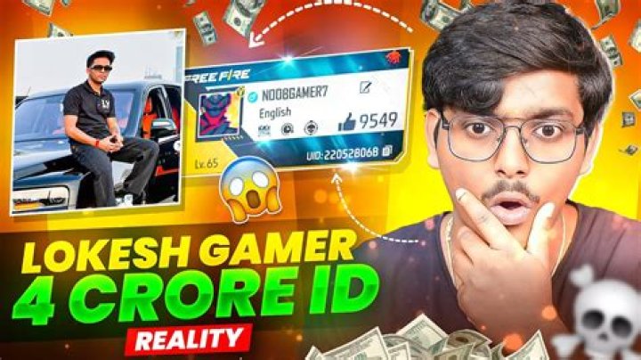 What is Lokesh gamer ID?