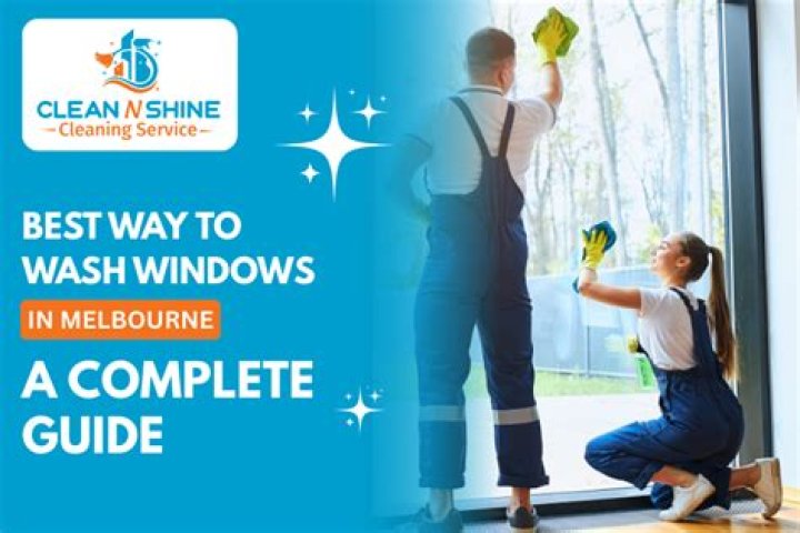 What is the best way to wash windows?