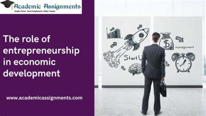 What is the main role of an entrepreneur?