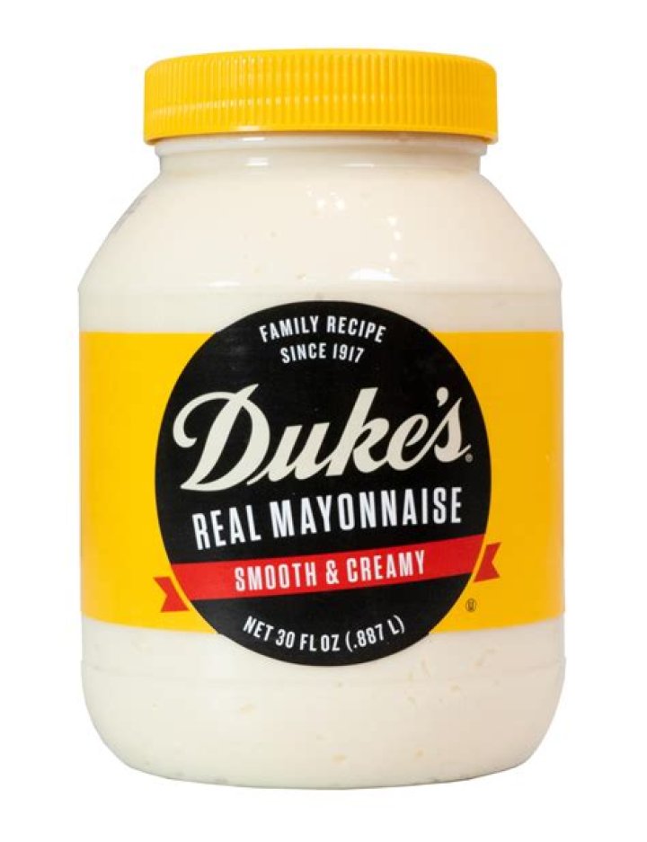 What is the twang in Duke's mayo?