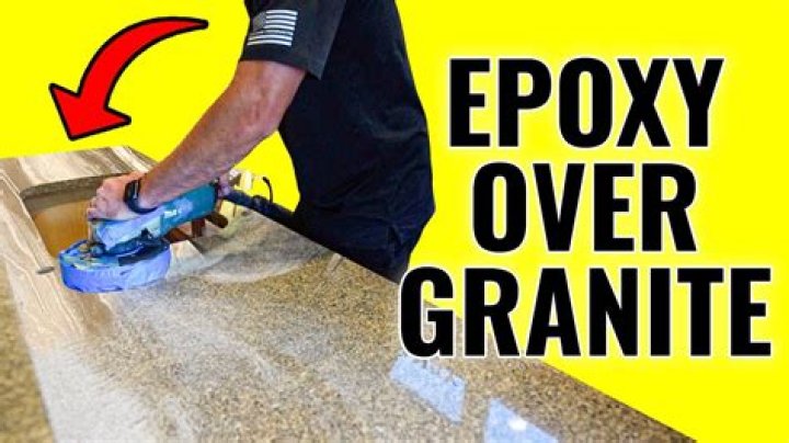 What kind of epoxy do you use on granite?