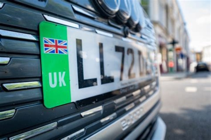 What makes a number plate illegal UK?