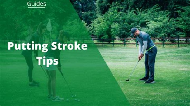 What putting stroke is illegal?