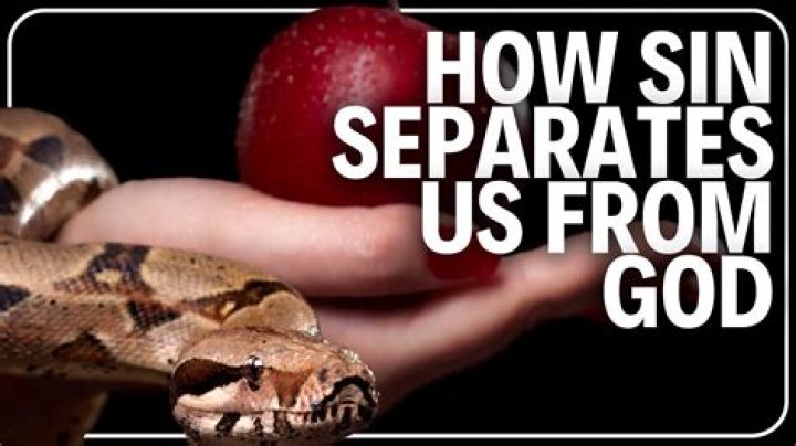 What separated us from God?