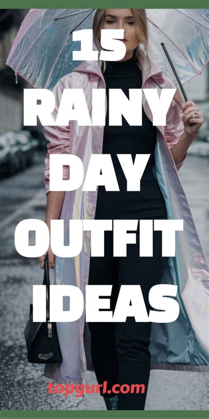 What should I wear on a rainy date night?