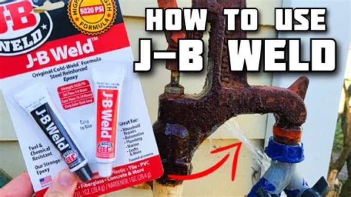 What temperature should I apply J-B Weld?