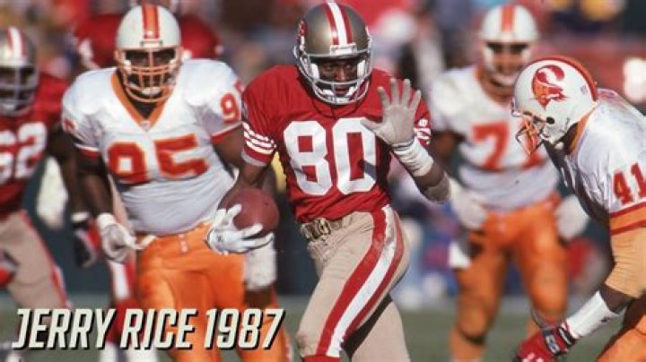 What was Jerry Rice's 40 time?