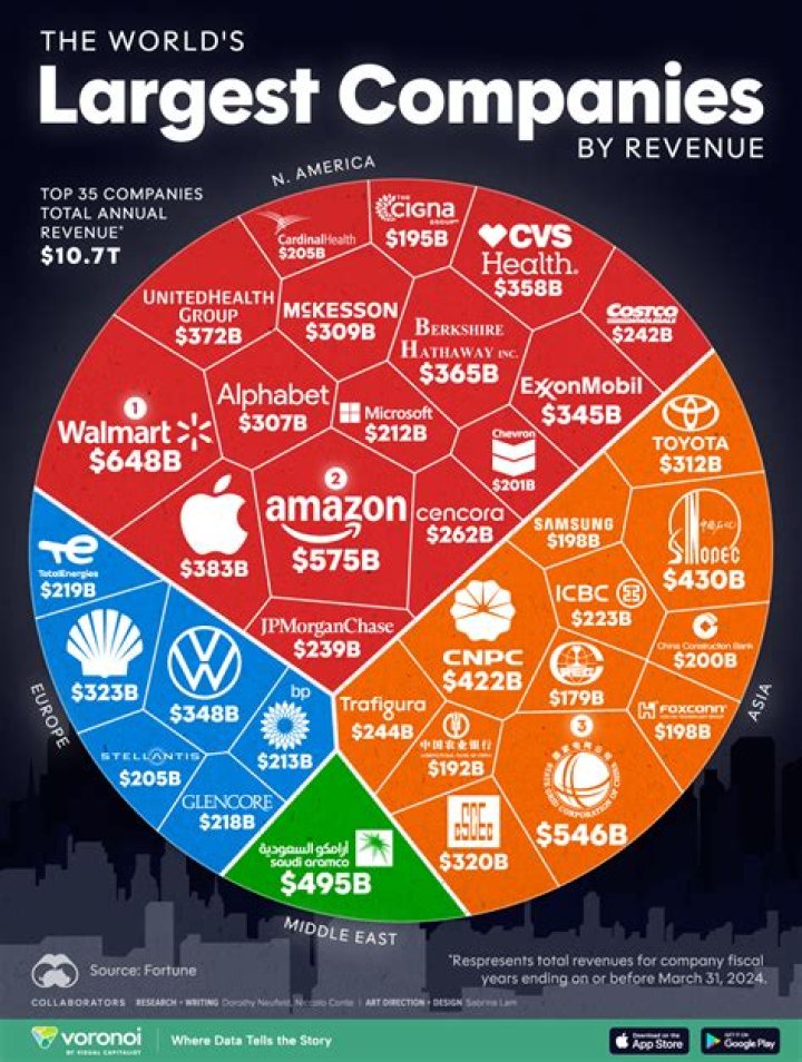 What was the biggest company in 2008?