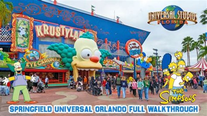 Where is The Simpsons in Universal?