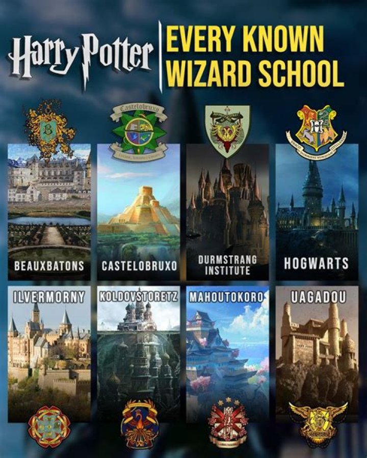 Which countries attend Durmstrang?