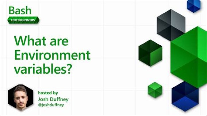 Which of the following command is used to display the environment variables only?