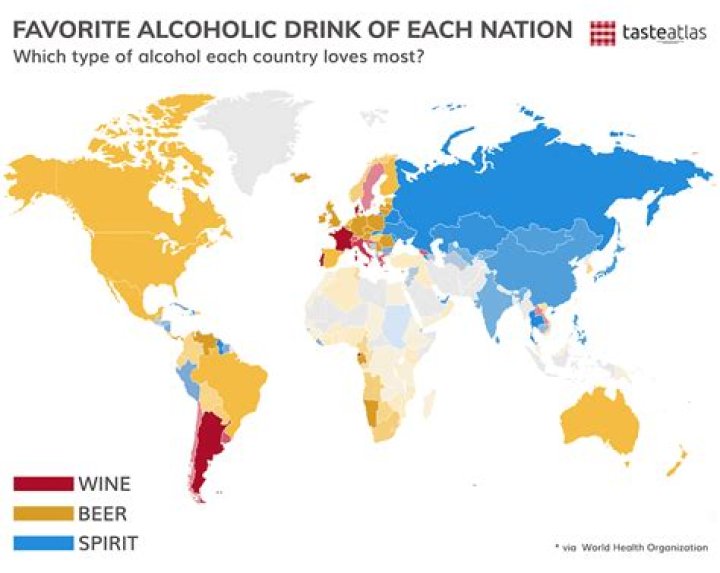 Who drinks the most in the world?