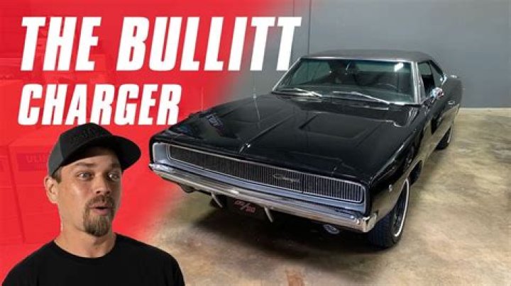 Who drove the Charger in Bullitt?
