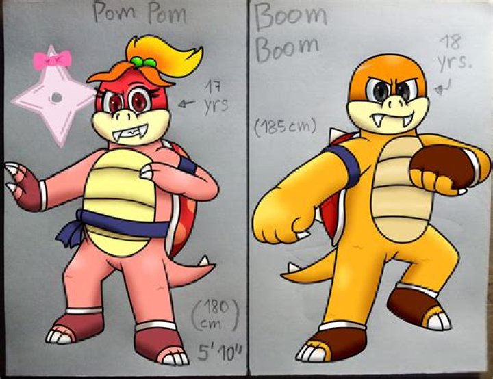 Who is Boom Boom and pom-pom?