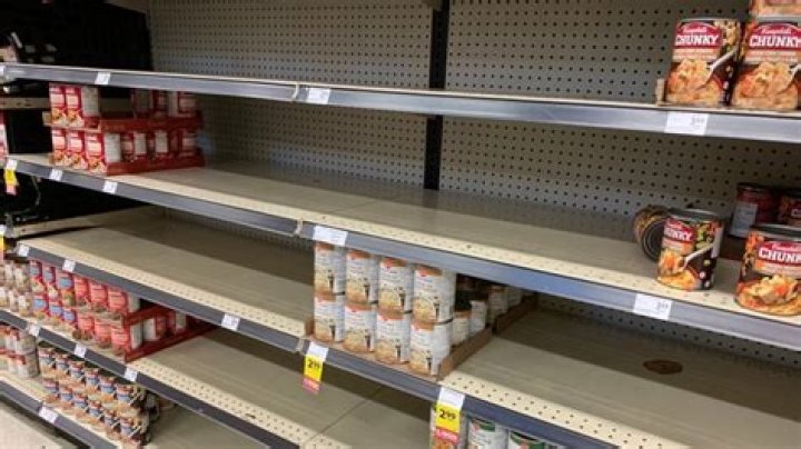 Why are stores empty 2021?