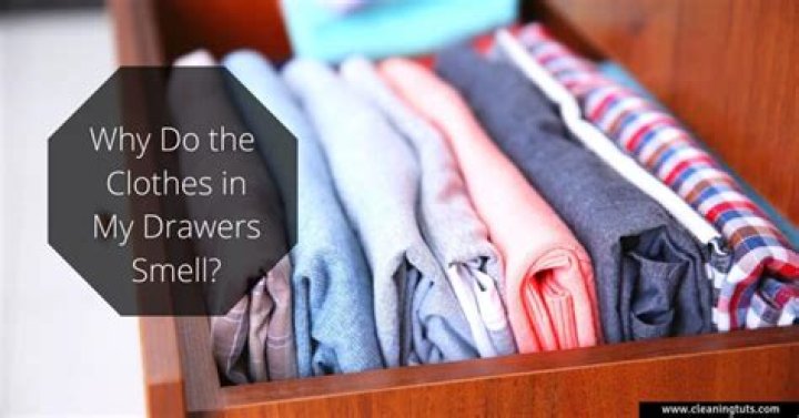 Why do my clothes smell musty in drawers?