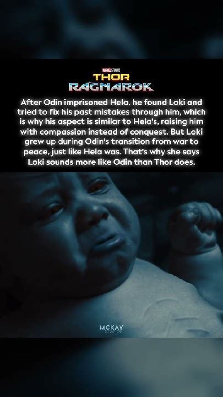 Why does Hela look more like Loki?