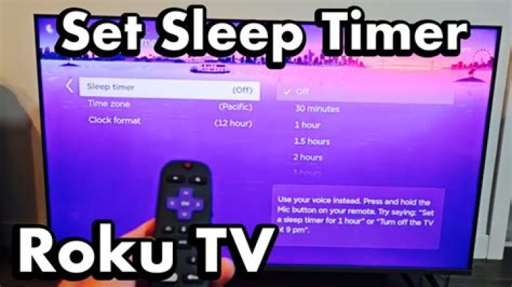 Why doesn't my Roku have a sleep timer?