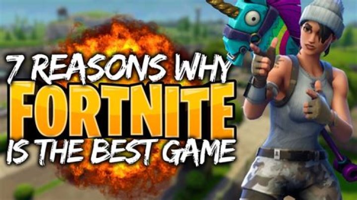 Why Fortnite is the best game ever?